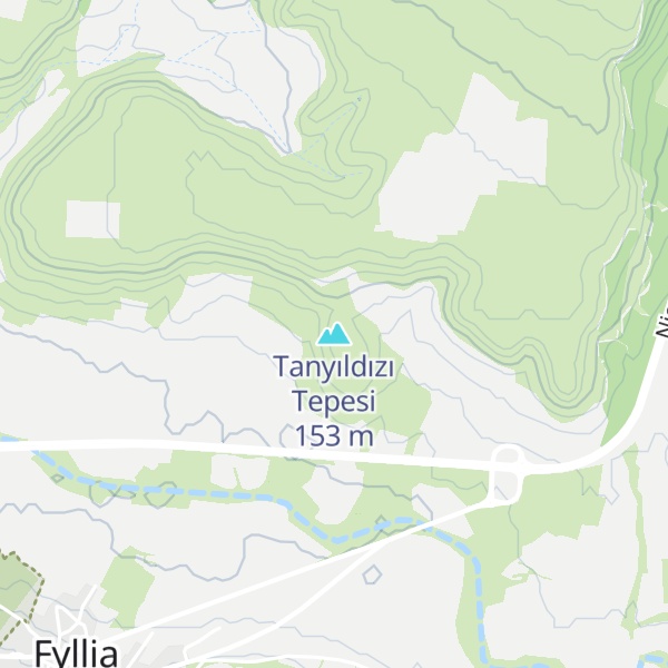 Map of Tanyıldızı Tepesi