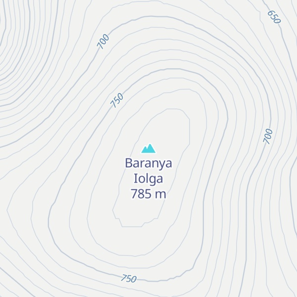 Map of Baranya Iolga