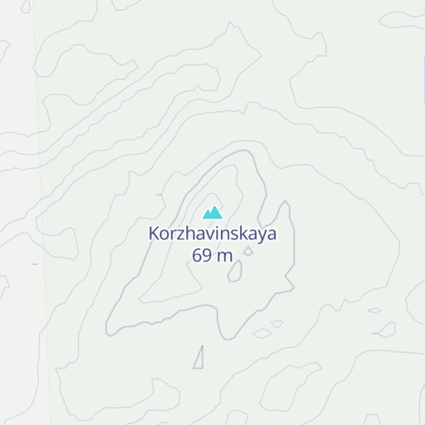 Map of Korzhavinskaya