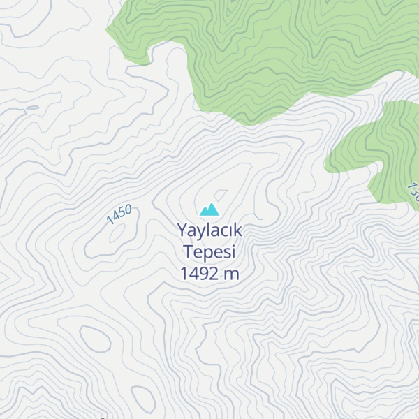 Map of Yaylacık Tepesi