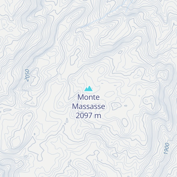 Map of Monte Massasse