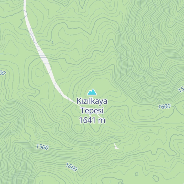 Map of Kızılkaya Tepesi