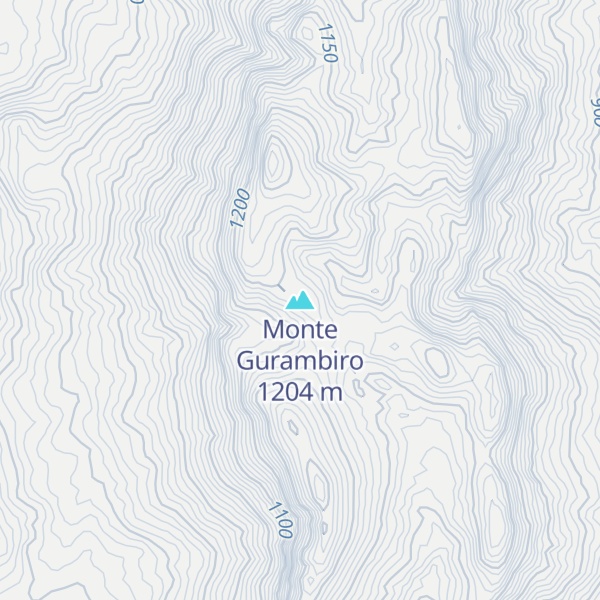 Map of Monte Gurambiro