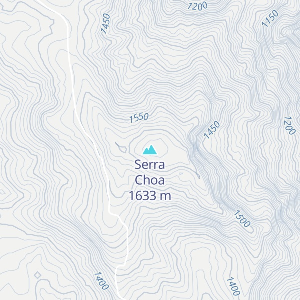 Map of Serra Choa