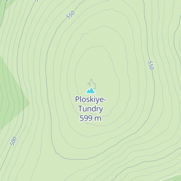 Map of Ploskiye-Tundry