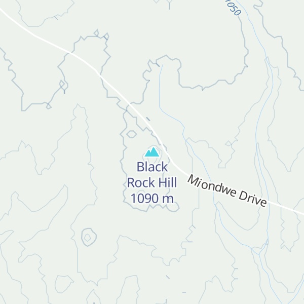 Map of Black Rock Hill