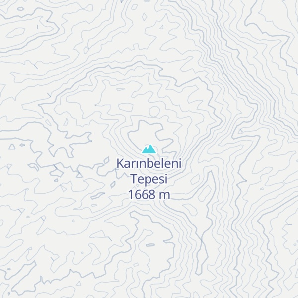 Map of Karınbeleni Tepesi