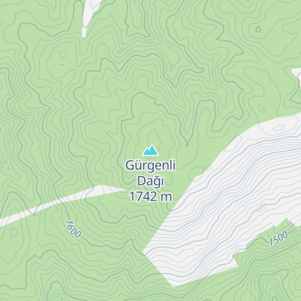 Map of Gürgenli Dağı