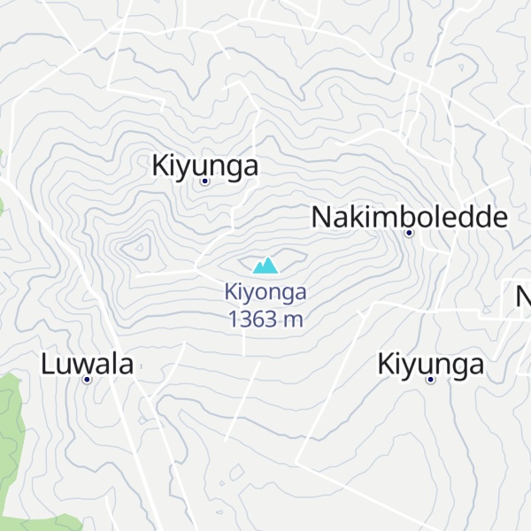 Map of Kiyonga