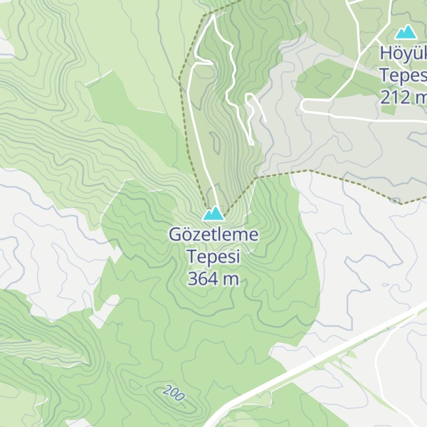 Map of Gözetleme Tepesi