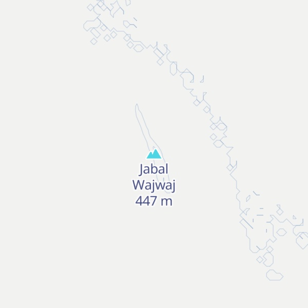 Map of Jabal Wajwaj