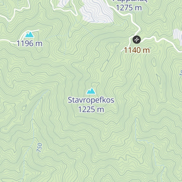 Map of Stavropefkos