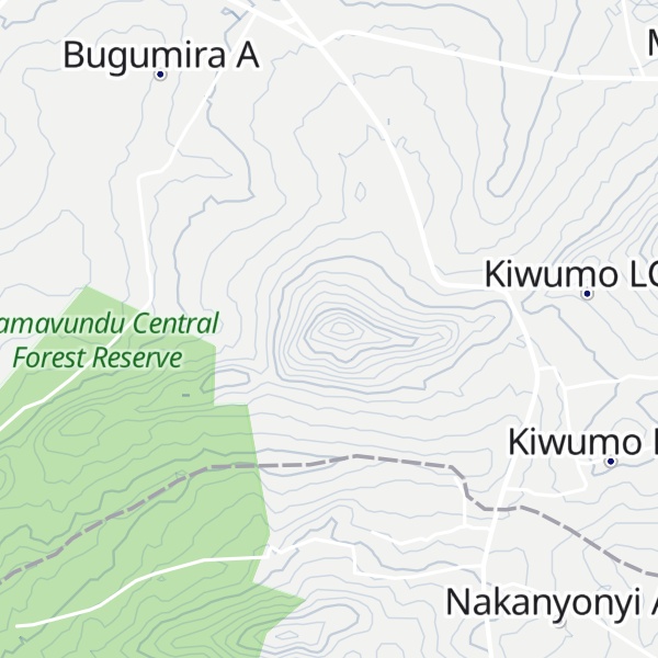 Map of Kiwumu