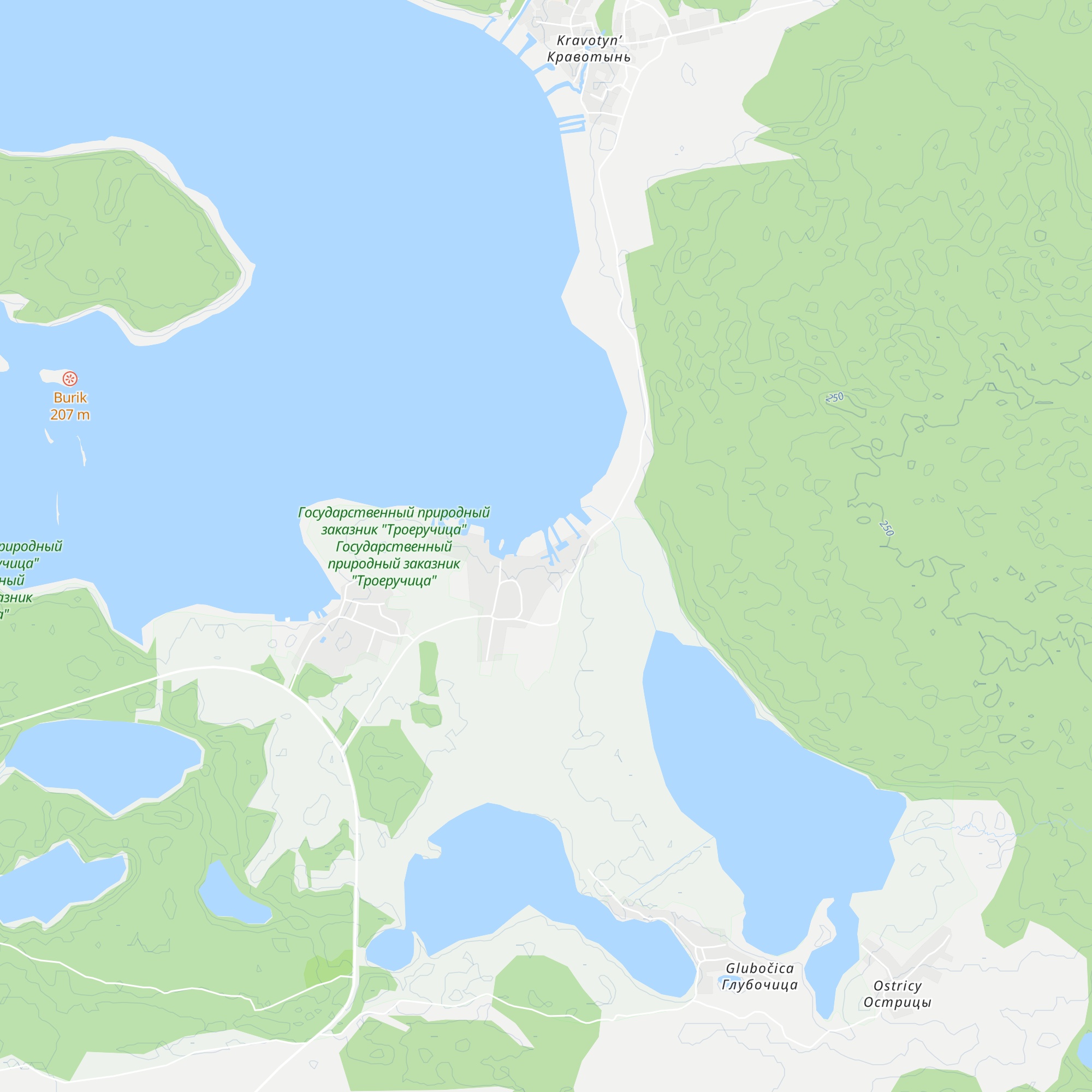 Izba Ribaka map