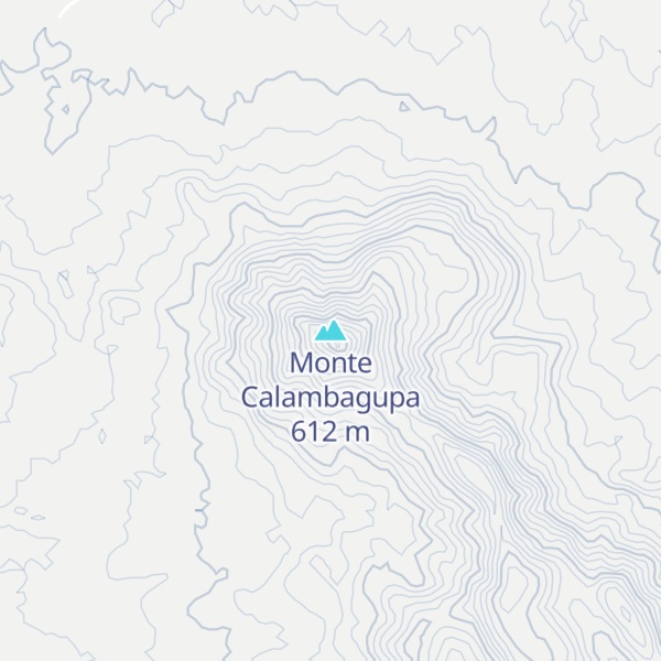 Map of Monte Calambagupa