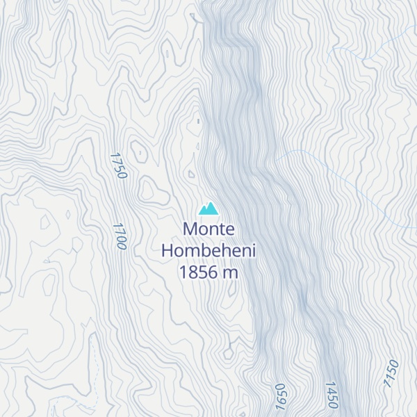 Map of Monte Hombeheni