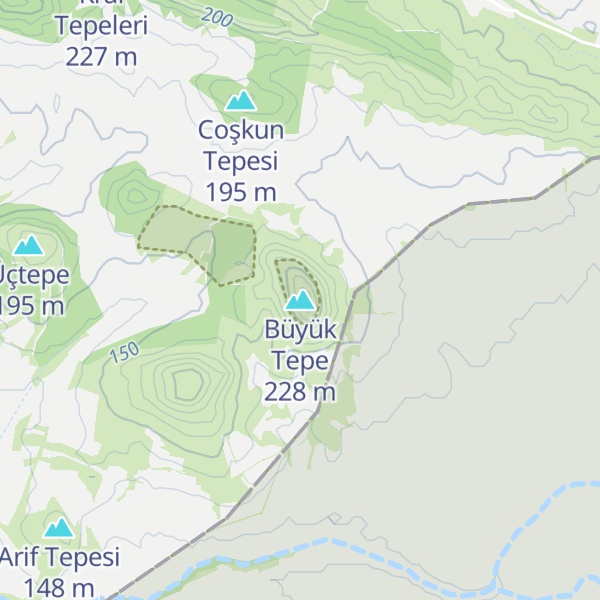 Map of Büyük Tepe