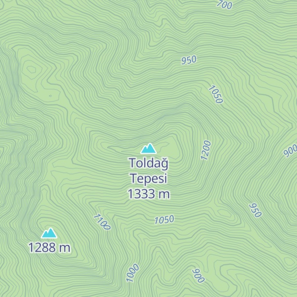 Map of Toldağ Tepesi