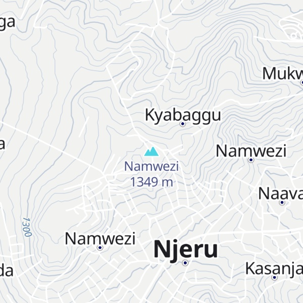 Map of Namwezi