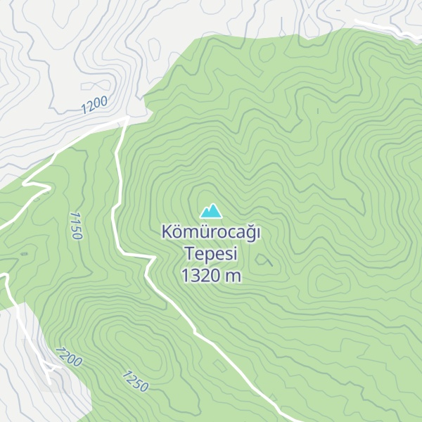 Map of Kömürocağı Tepesi