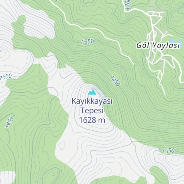 Map of Kayıkkayası Tepesi