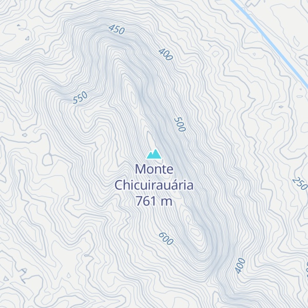 Map of Monte Chicuirauária