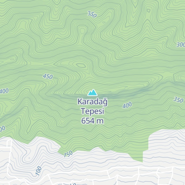 Map of Karadağ Tepesi