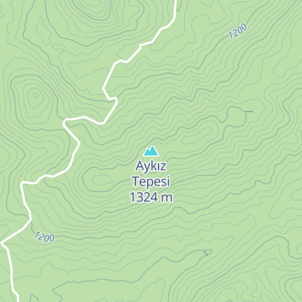 Map of Aykız Tepesi