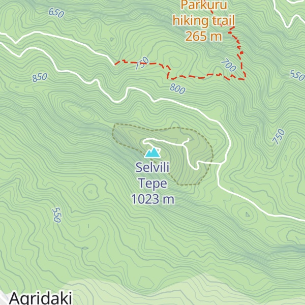 Map of Selvili Tepe