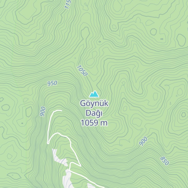 Map of Göynük Dağı