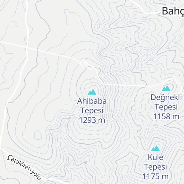 Map of Ahibaba Tepesi