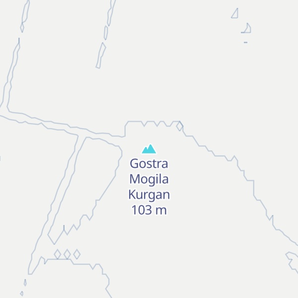 Map of Gostra Mogila Kurgan