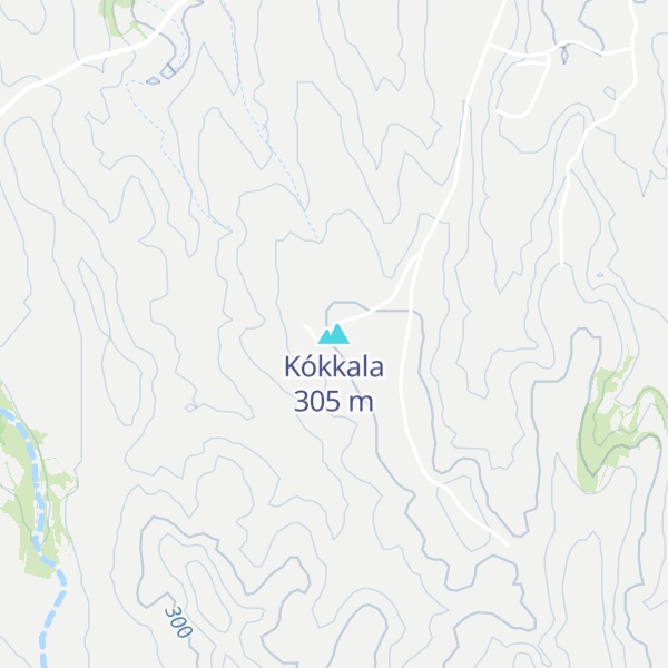 Map of Kókkala