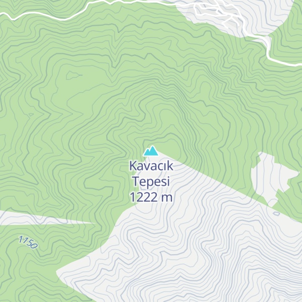 Map of Kavacık Tepesi
