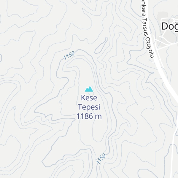 Map of Kese Tepesi