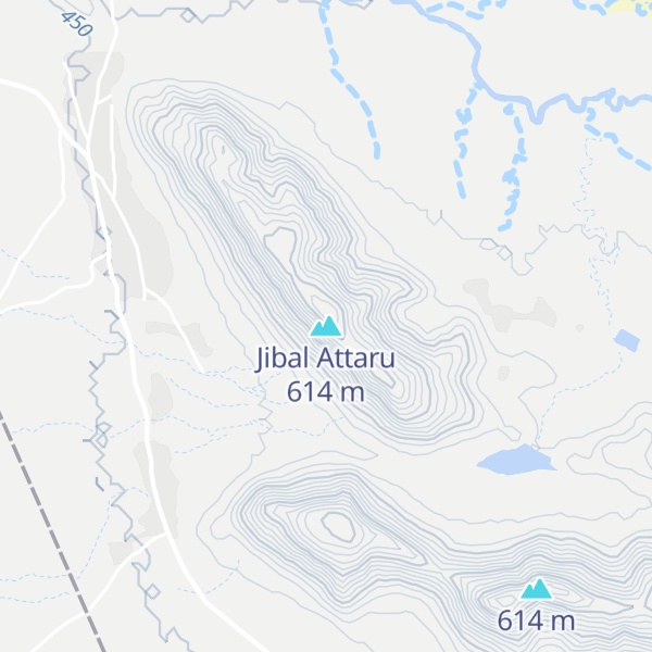 Map of Jibal Attaru