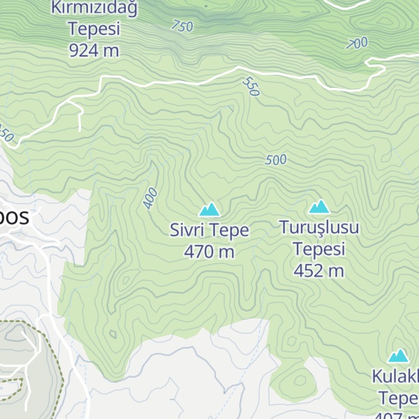 Map of Sivri Tepe