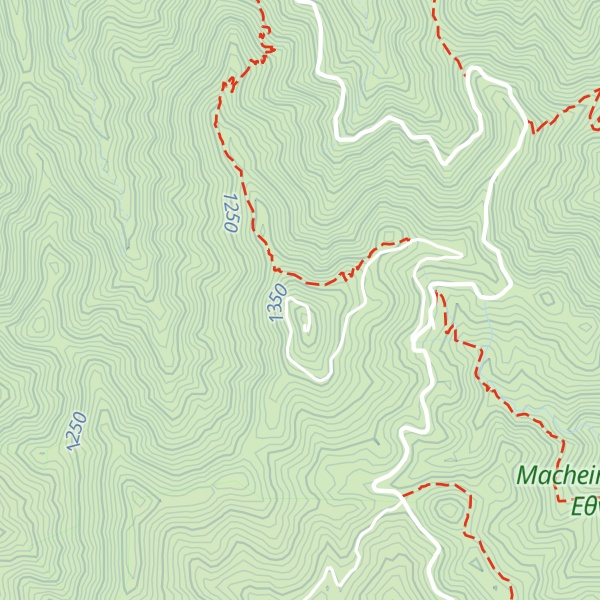 Map of Kionia peak