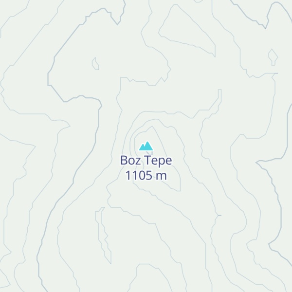 Map of Boz Tepe