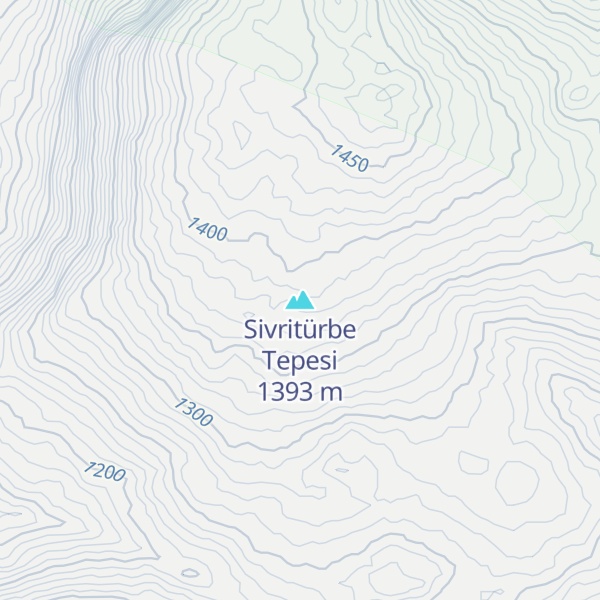 Map of Sivritürbe Tepesi