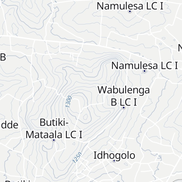 Map of Butiki