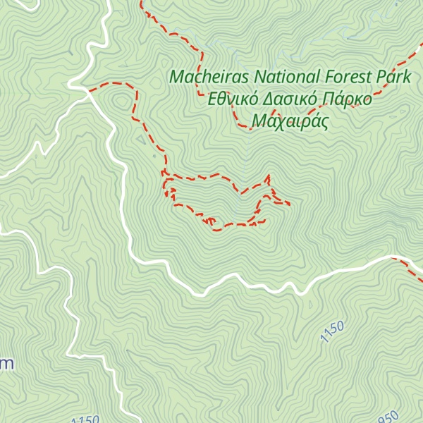 Map of Dyo Mouttes
