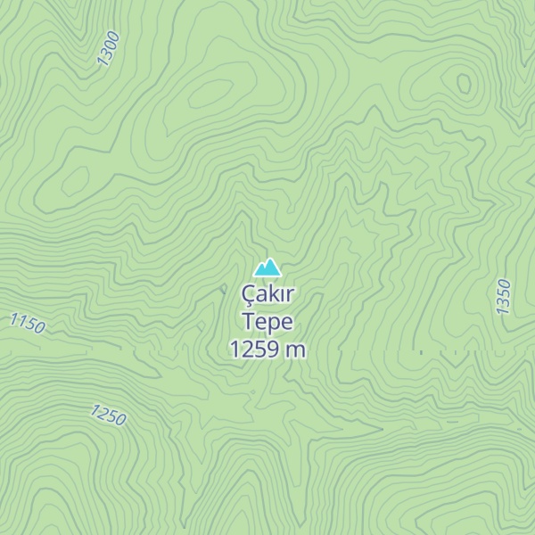 Map of Çakır Tepe