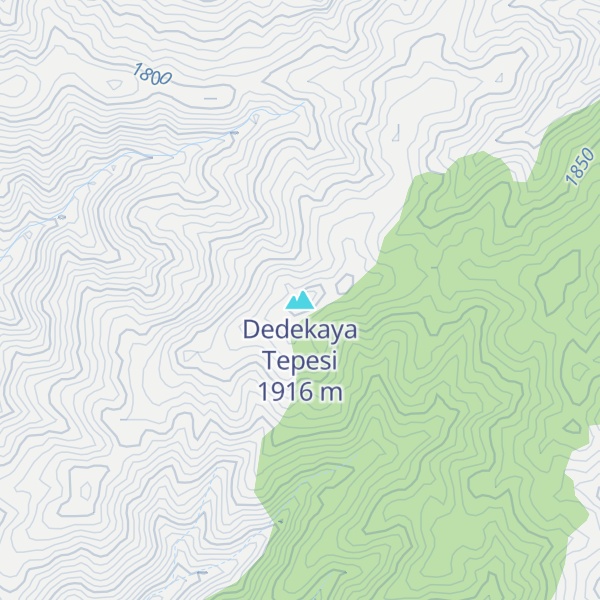 Map of Dedekaya Tepesi