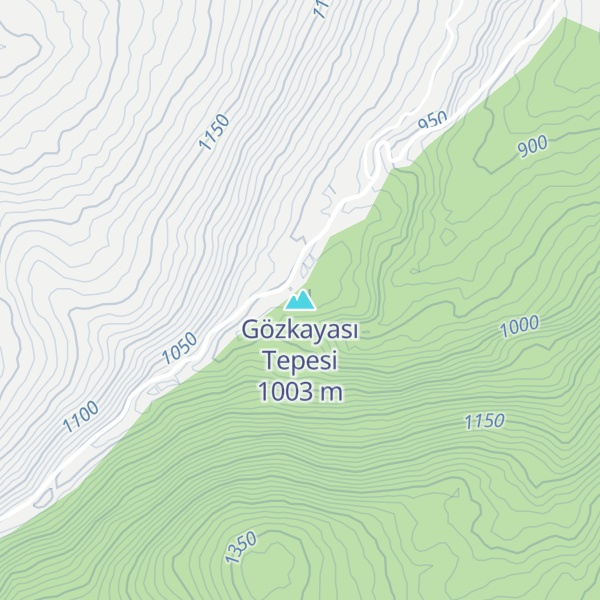 Map of Gözkayası Tepesi