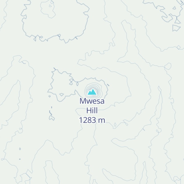 Map of Mwesa Hill