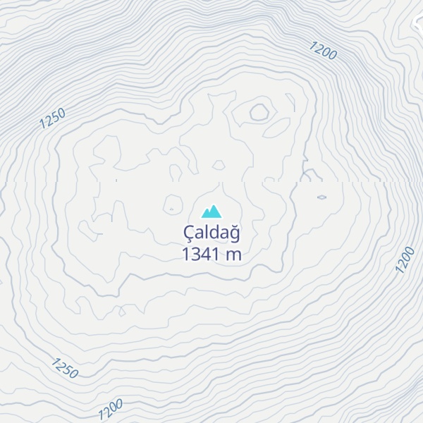 Map of Çaldağ