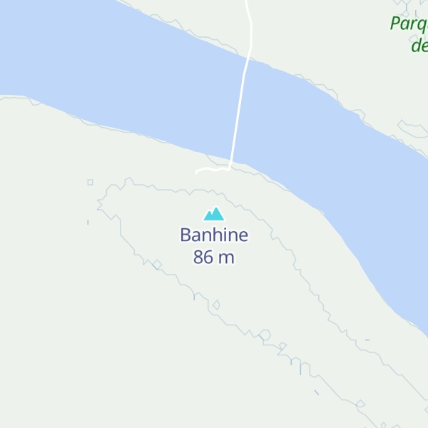 Map of Banhine