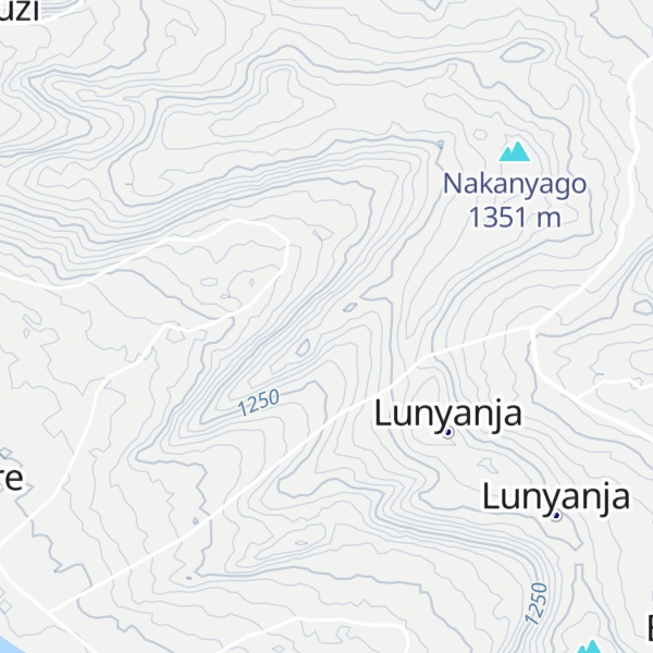 Map of Kanwanoyoni