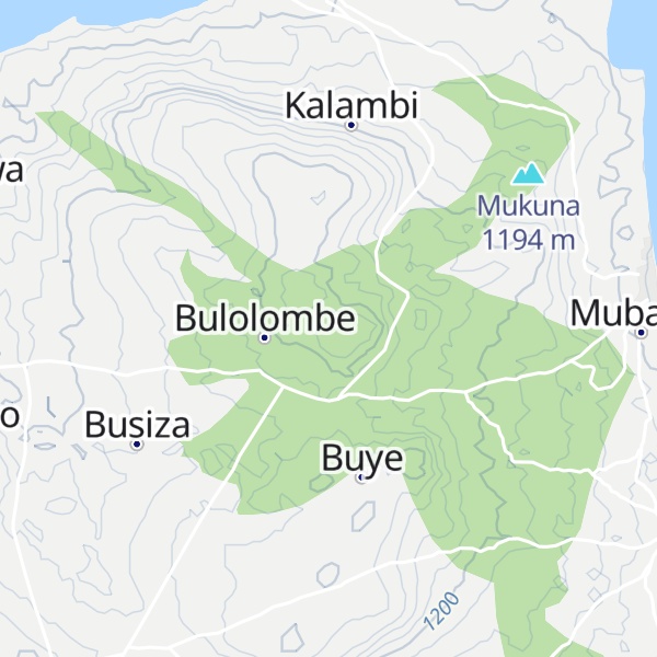 Map of Bulinda